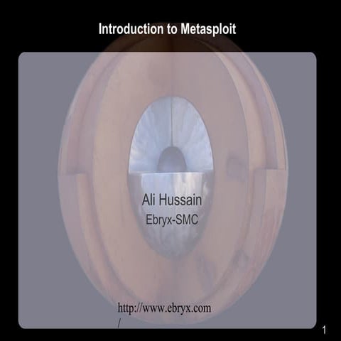 Metasploit-TOI-Ebryx-PVT-Ltd