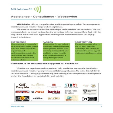 MD brochure ENG v1.0 | PDF