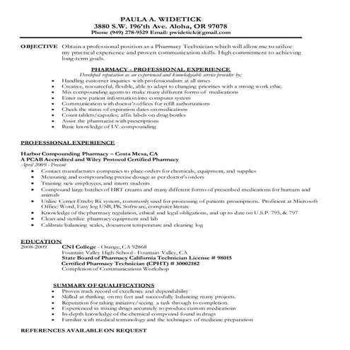 Sample cover letter | PDF