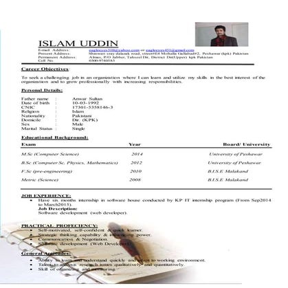 Asif cv | DOC