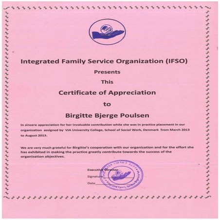 IFSO Ethiopia Birgitte Poulsen | PDF