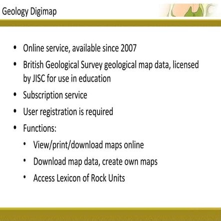 Geology Digimap