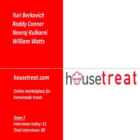 House Treat Columbia 2015