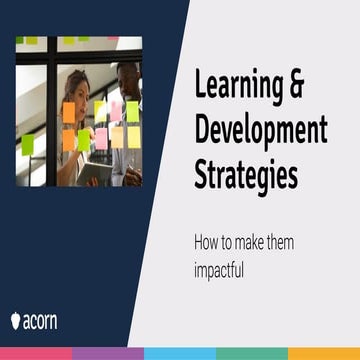 How to make your L&D strategies impactful