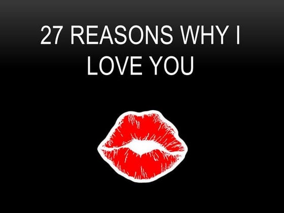 Why you should date me | PPT