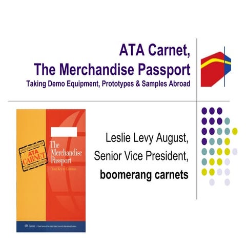 ATA Carnet | PDF