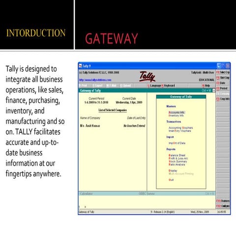 27 tally presentation