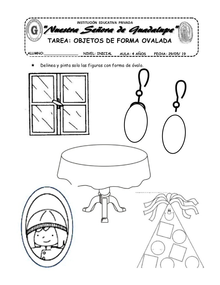 27 tarea objetos ovalados 27 tarea objetos ovalados