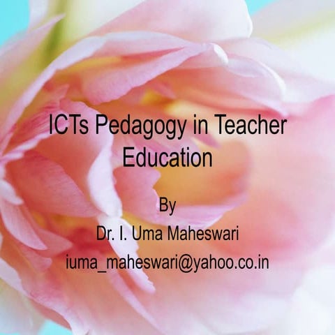Computers in Education - ICT pedagogy in teacher education