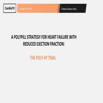 Estudio  POLY-HF AHA  2025 Nueva Orleans
