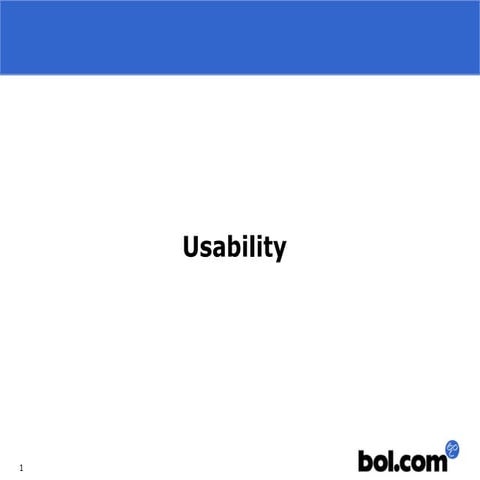 Webinar 'Usability en sturen op verleiden' (28-05-2013)