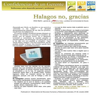 28 halagos no, gracias.octubre.2008