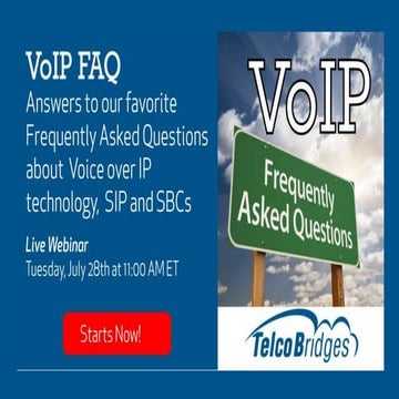 VoIP Frequently Asked Questions
