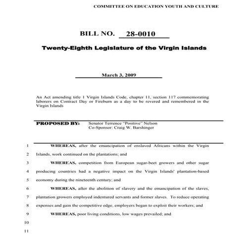 28 0010  Contract  Day  Bill ( Sen.  Nelson)