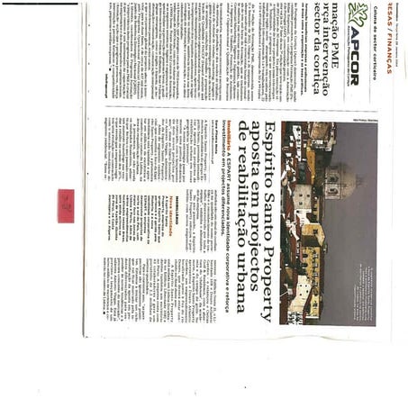DE -  ES Property aposta em projectos de reabilitação urbana - Miguel Guede...