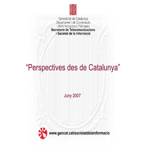 Perspectives des de Catalunya en formació