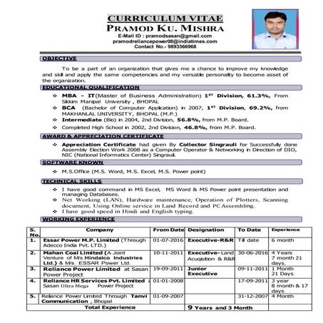 Kunal CV | DOCX