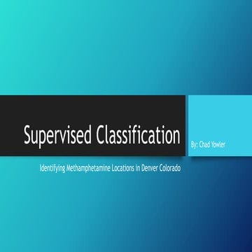 Supervised Classification