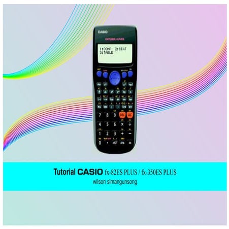2810 casio fx 82-es plus jd | PPT