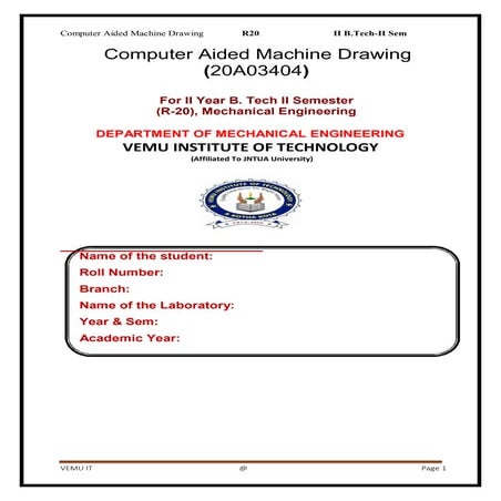 Computer Aided Drawing and Computer Aided Manufacturing