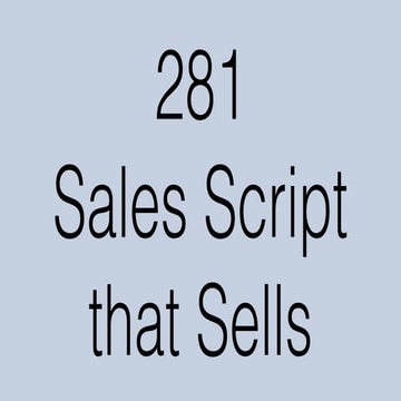 The Gambit's Close™: 281 Killer Sales Scripts That Produced Over $3M+ of Results