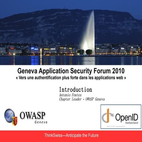 Geneva Application Security Forum 2010