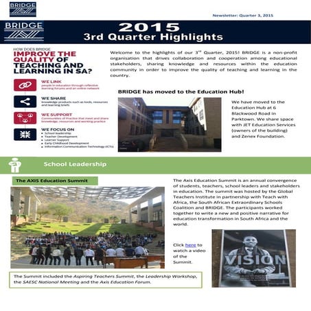 BRIDGE-Newsletter-Quarter-3-2015