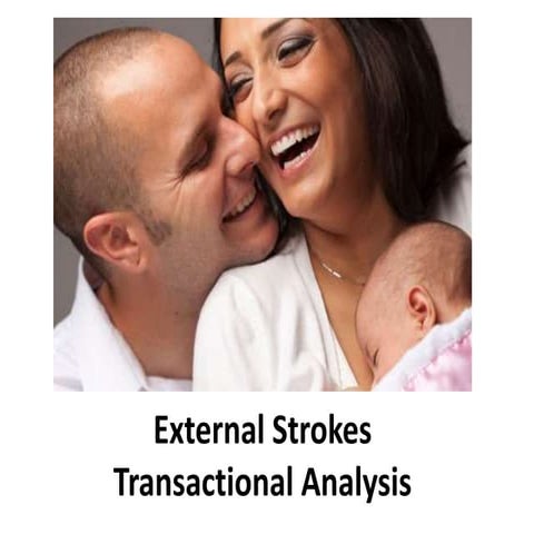 External strokes - Transactional Analysis - Manu Melwin Joy