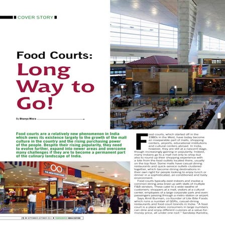 Food courts in India