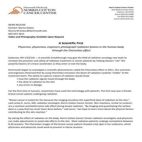 A Scientific Firstpressrelease