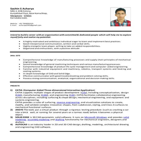 mohan RESUME (1) | PDF