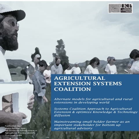 Pluralistic Agricultural Extension in India | PPTX