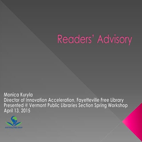 Readers Advisory