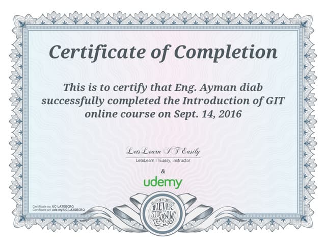 Introduction of GIT