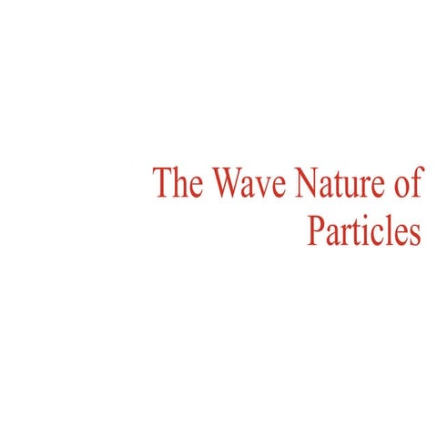 287989484-Wave-Nature-of-Particles_in.ppt