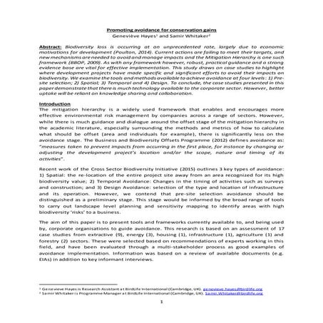 1034+1038_Hayes_Promoting_Avoidance_For_Conservation_final_revised