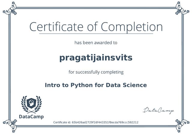 python_certificate | PDF