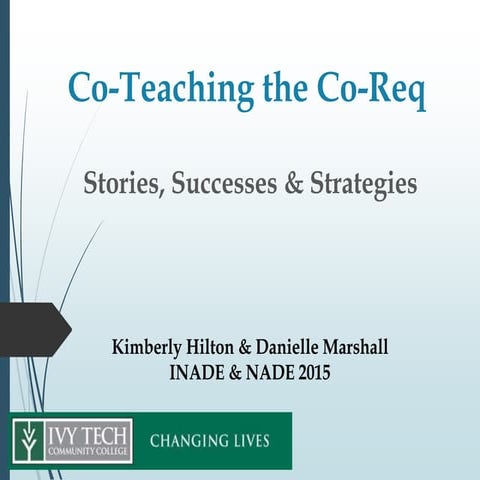Co-Teaching the Co-ReqFinalkh