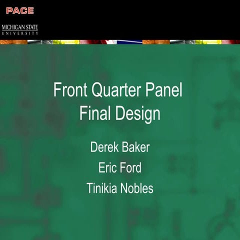 Final Design Presentation