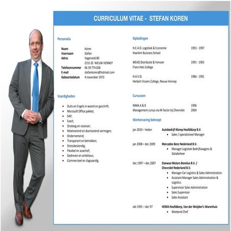 CV Stefan Koren | PDF