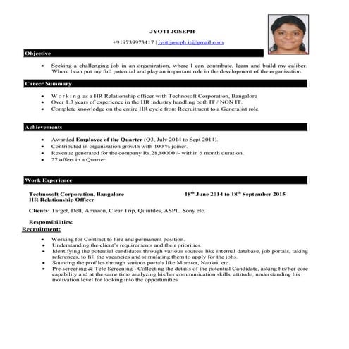 Sourav banerjee cv | DOCX