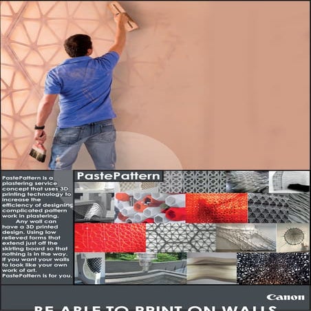 3D Printing Plaster On Walls
