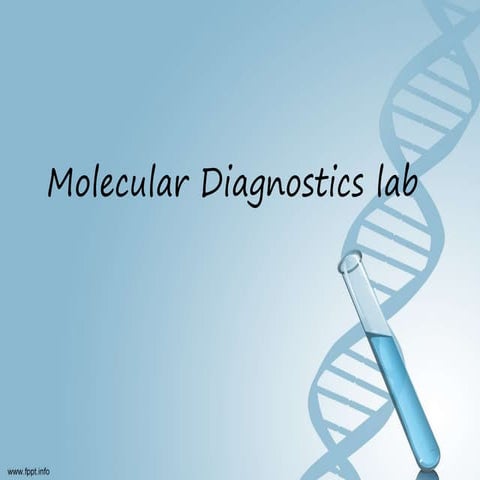 molecular diagnostics DNA isolation 