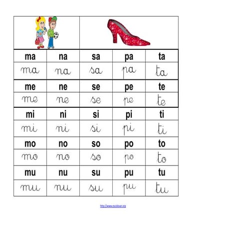 28palavras quadro.silabico menina.sapato
