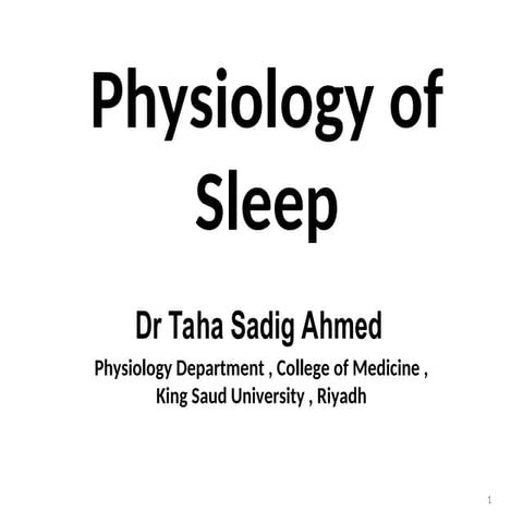 28 Sleep chchvibj gxrzycjS Physiology.ppt