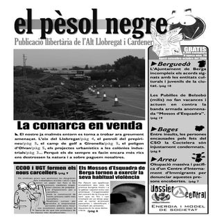 El pèsol . NegreNº 29..Agost-Octubr...