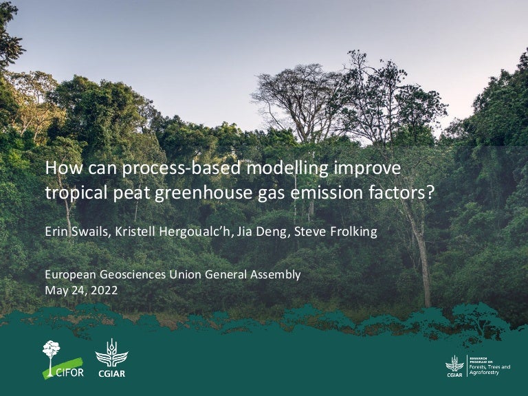 thumbnail of  How can process-based modelling improve tropical peat greenhouse gas emission factors?
