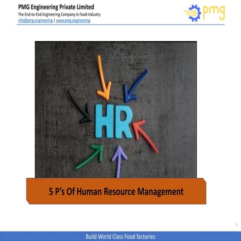 5 P's of Human resource Management.pptx.. | PPTX