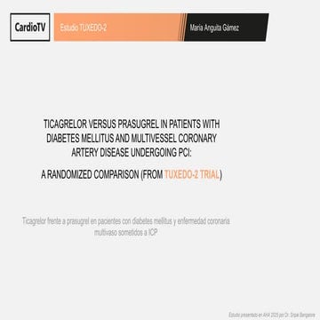 Estudio  TUXEDO 2 AHA 2025  Nueva Orleans