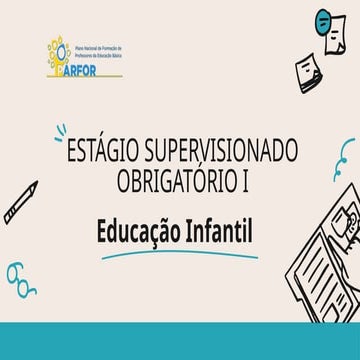 ESTÁGIO SUPERVISIONADO OBRIGATÓRIO- CURSO DE PEDAGOGIA